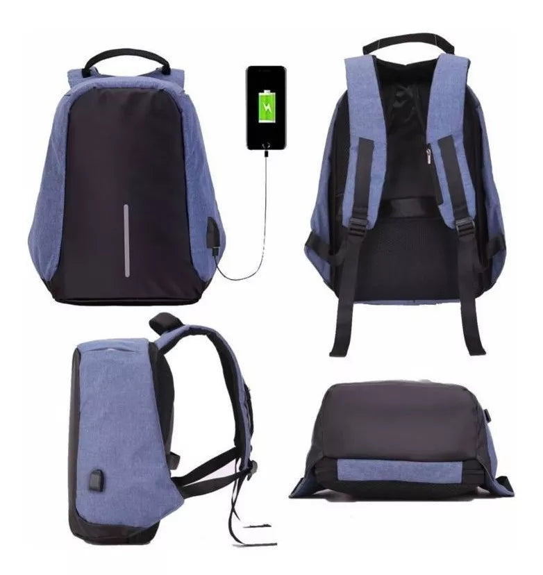 Maleta Antirrobo Impermeable con Puerto USB