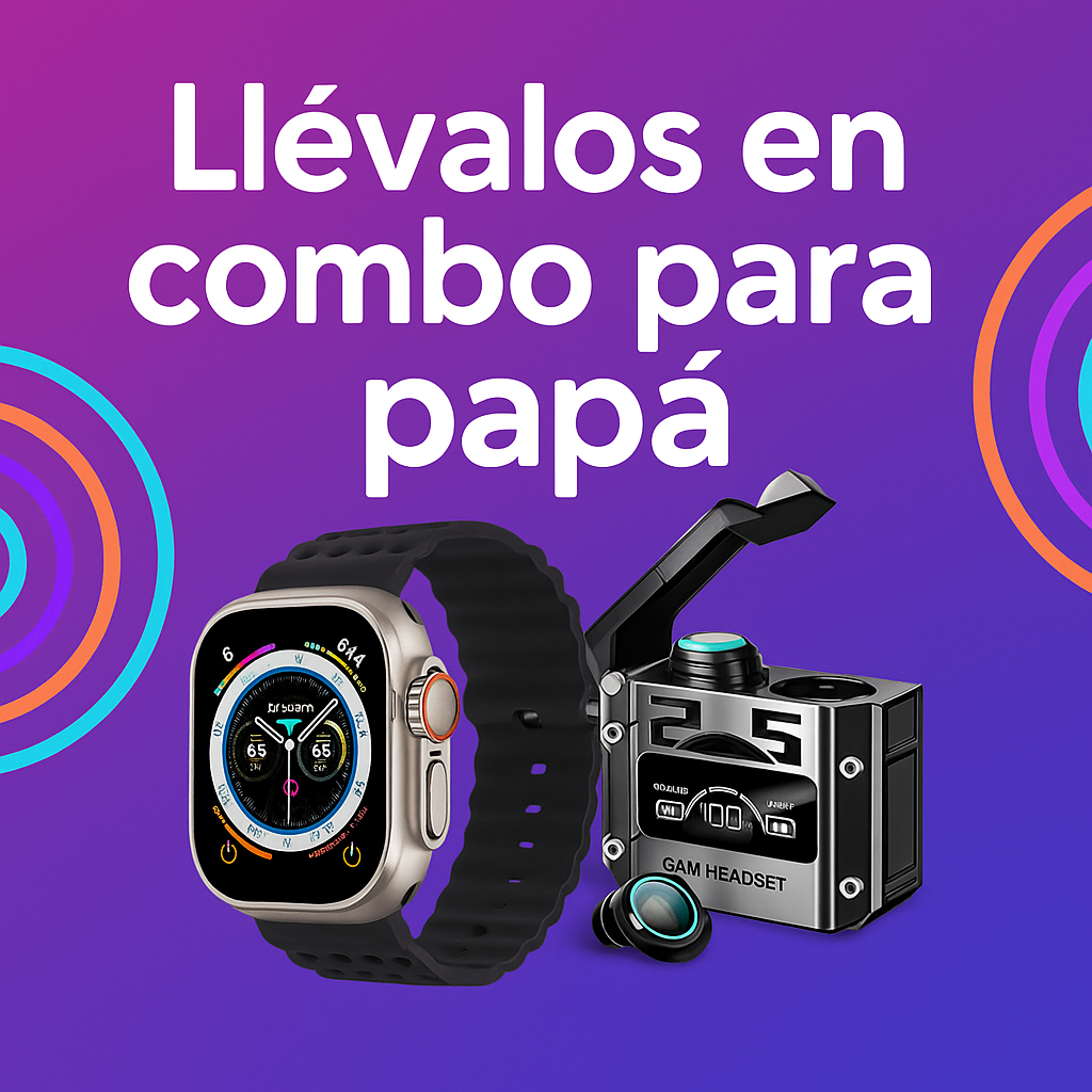 SMART WATCH S10 + AUDÍFONOS M25