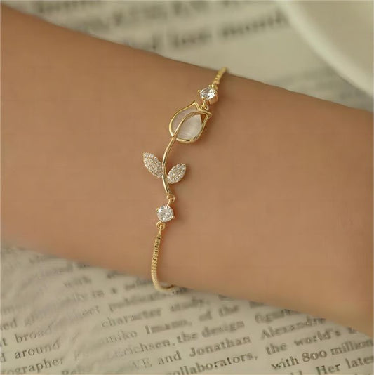 Pulsera Tulipán🌷 (incluye caja de regalo)